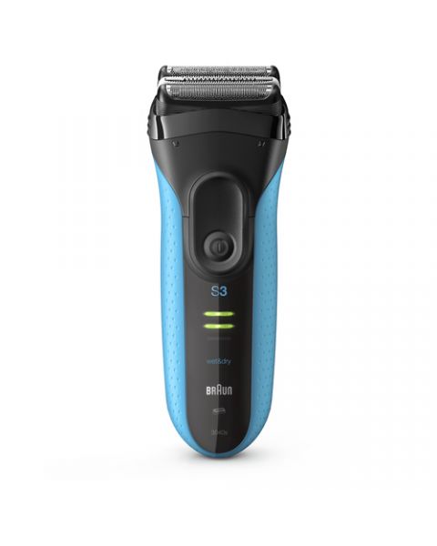 Braun Series 3 ProSkin 3010s Rasoio Elettrico, Nero/Blu