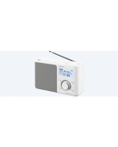 Sony XDR-S61D Radio Portatile Digitale Bianco