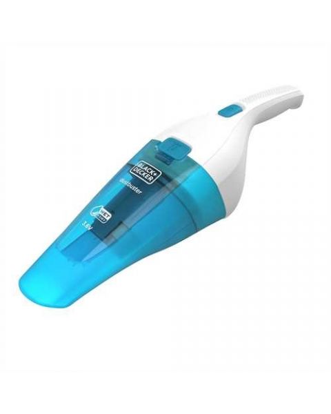 Black & Decker WDC115WA aspirapolvere senza filo Blu, Bianco Senza sacchetto