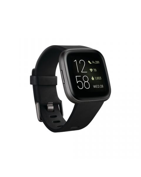 Fitbit Versa 2 3,55 cm (1.4") AMOLED 40 mm Digitale 300 x 300 Pixel Touch screen Nero, Grigio Wi-Fi