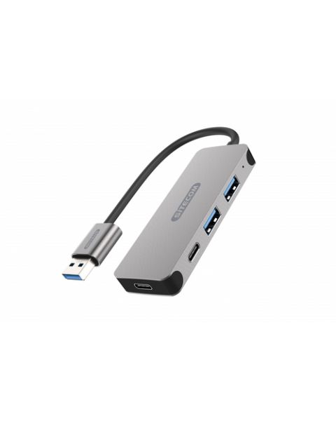 Sitecom CN-399 hub di interfaccia USB 3.2 Gen 1 (3.1 Gen 1) Type-A 5000 Mbit/s Grigio