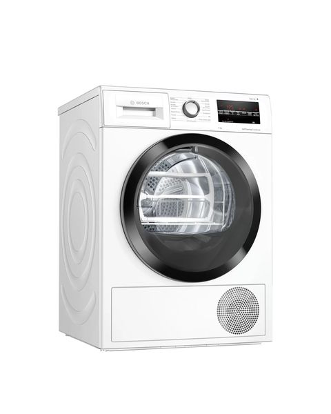 Bosch Serie 6 WTW85T09IT asciugatrice Libera installazione Caricamento frontale 9 kg A++ Bianco