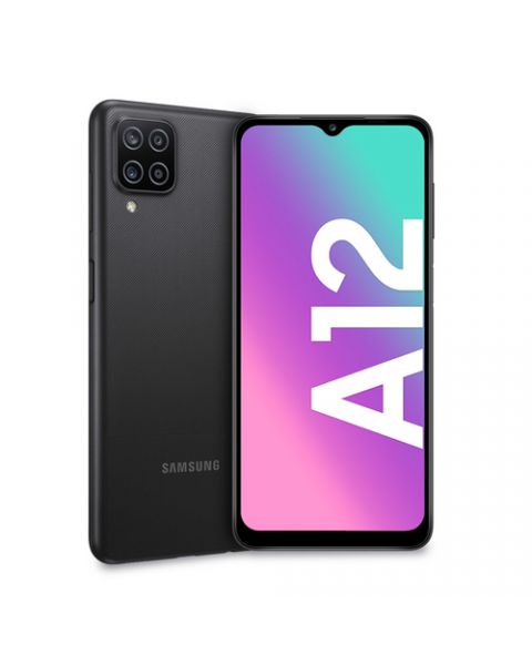 Samsung Galaxy A12 SM-A125FZKKEUE smartphone 16,5 cm (6.5") Doppia SIM Android 10.0 4G USB tipo-C 4 GB 128 GB 5000 mAh Nero