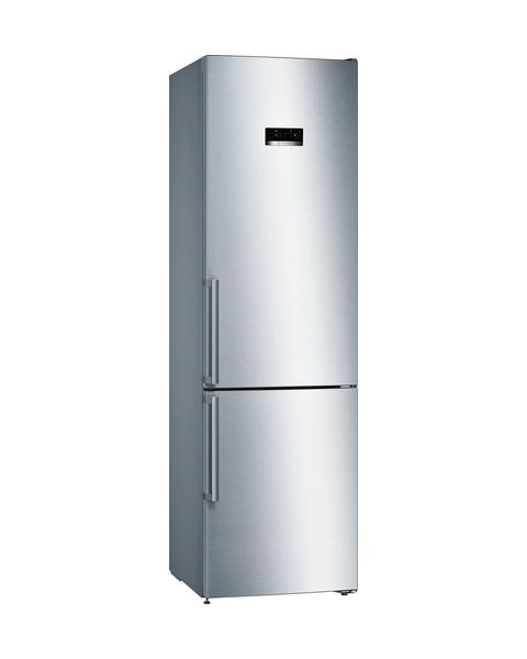 Bosch Serie 4 KGN39XIDR frigorifero con congelatore Libera installazione 368 L D Stainless steel