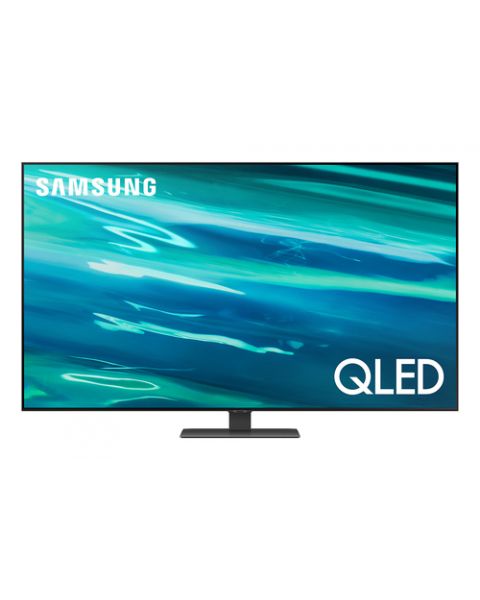 Samsung Series 8 TV QLED 4K 65” QE65Q80A Smart TV Wi-Fi Carbon Silver 2021